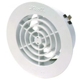 Grilles d'a&eacute;ration adaptables sur tubes PVC avec moustiquaire Nicoll - GATM140 photo du produit Principale M