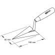 Truelle triangulaire manche bois vernis KS TOOLS 144.0135 photo du produit Secondaire 1 S