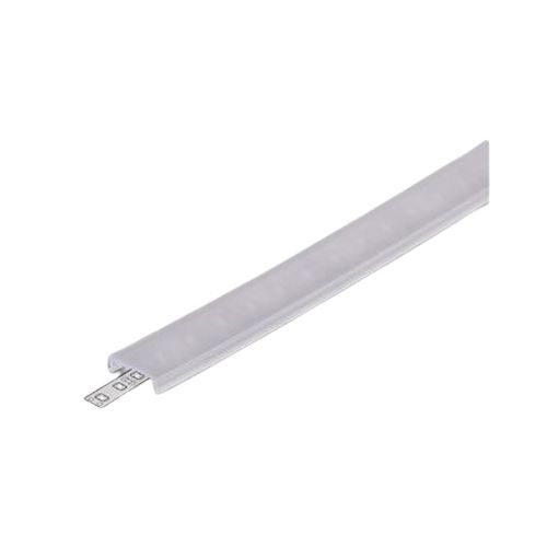 Diffuseur clip profile 17,6 mm transparent 1 m pour bandeaux LED MIIDEX LIGHTING 9897 photo du produit Principale L