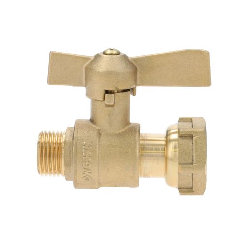 Robinet droit pour compteurs d'eau Femelle 3/4 Mâle 1/2 GARIS B02-RC1520 photo du produit Secondaire 2 L