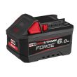 Batterie 18 V REDLITHIUM FORGE M18 FB6 6 Ah MILWAUKEE TOOL 4932492533 photo du produit