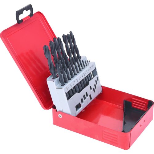 Coffret de 19 forets HSS laminés diamètre 1 à 10 mm KS TOOLS 330.1610 photo du produit Secondaire 2 L
