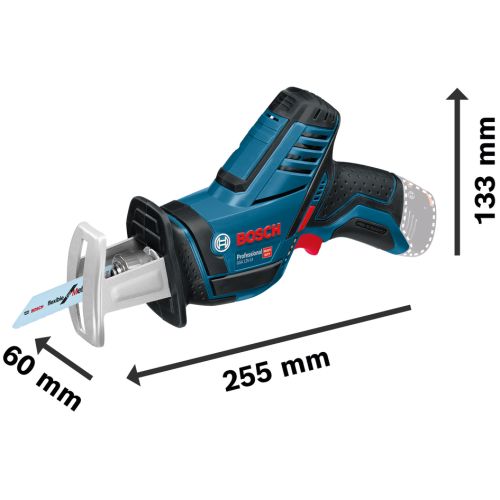 Scie sabre 12V GSA 12V-14 Professional (sans batterie ni chargeur) en coffret L-Boxx BOSCH 060164L905 photo du produit Secondaire 5 L