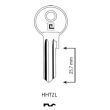 Ebauche de clé en laiton boîte de 100 pièces HERACLES HHT2L photo du produit Secondaire 1 S