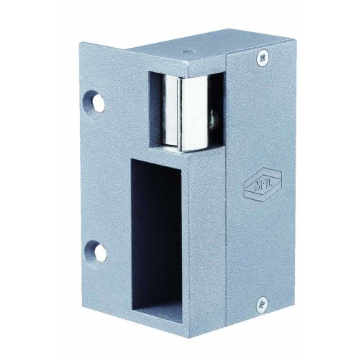 Gâche électrique en applique pour serrures verticales hauteur 140 mm émission 12 V aluminium JPM 1011A0-07-1A photo du produit Principale L