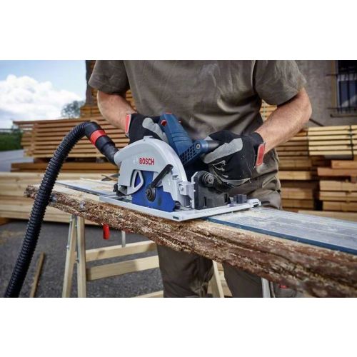 Scie circulaire 18V GKS 18V-68 GC + 2 batteries 5,5 Ah + chargeur + coffret L-BOXX BOSCH 06016B5130 photo du produit Secondaire 5 L