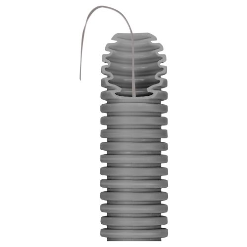Conduit cintrable moyen ICTA autorétractable avec tire-fils gris foncé D 40 mm GEWISS DX20540R photo du produit