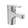 Mitigeur de lavabo monotrou OLYOS bonde métal chromé PORCHER D1113AA photo du produit