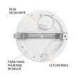 Plafonnier LED ALDEBARAN blanc D220 mm 18 W CCT MIIDEX LIGHTING 77565 photo du produit Secondaire 1 S