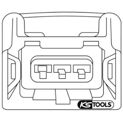 Jeu de 3 extracteurs de cosses universel 54 g KS TOOLS 154.0015 photo du produit Secondaire 5 L