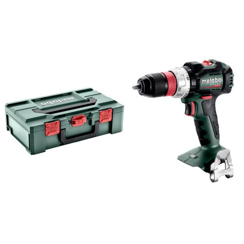 Perceuse-visseuse 18V BS 18 LT BL Q (sans batterie ni chargeur) + coffret Metabox - METABO - 602334840 pas cher