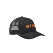 Casquette trucker noir logo mesh STIHL 0421-600-0116 photo du produit Secondaire 3 S