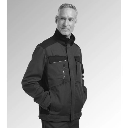 Veste de travail WORKWEAR EASYWORK noir charbon/noir TS - DIADORA SPA - 702.173561 pas cher Secondaire 8 L