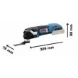 Découpeur-ponceur 18V GOP 18V-28 Professional (sans batterie ni chargeur) BOSCH 06018B6002 photo du produit Secondaire 1 S