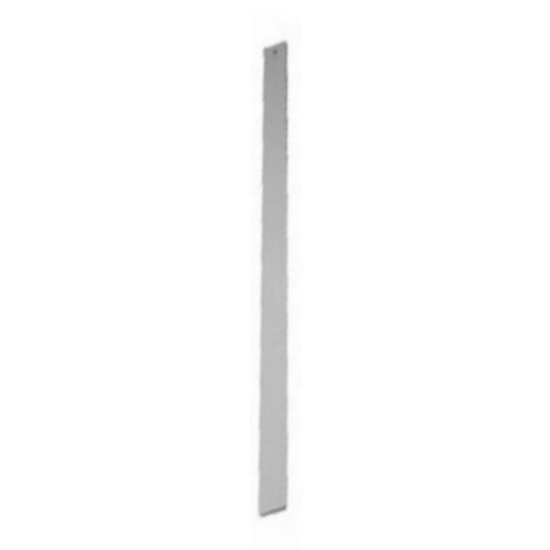 Tringle plate 1800x20x4mm pour SRV01 zingu&eacute; blanc - TORBEL - 8601182 pas cher