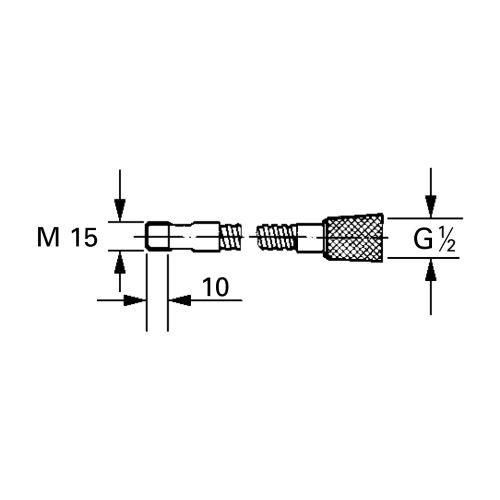 Flexible RELEXAFLEX pour mitigeurs d'évier - GROHE - 46092-000 pas cher Secondaire 1 L