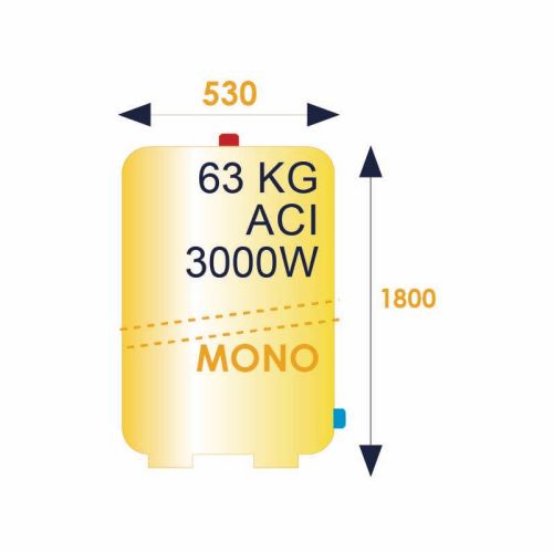 Chauffe-eau électrique ACI piloté par télécommande radio