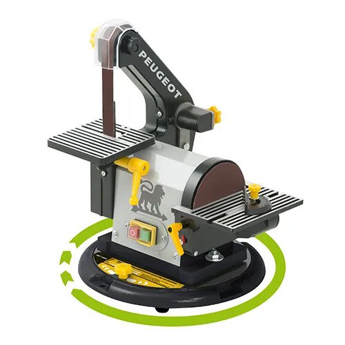 Combiné ponceur pivotant 250 W EnergySand-127 PEUGEOT OUTILLAGE 132338 photo du produit Secondaire 1 L