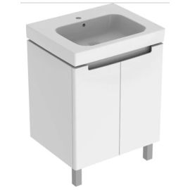 Kit lavabo avec meuble bas BASTIA Geberit - 099457ABLB4 pas cher Principale M