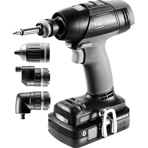 Perceuse-visseuse 18V T 18+3 HPC 4,0 I-Set + 2 batteries 4Ah + chargeur + Systainer SYS3 - FESTOOL - 577609 pas cher Secondaire 1 L