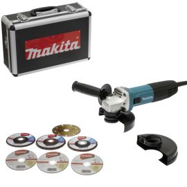 Meuleuse d'angle 720W Makita GA5030RSP6 125 mm en coffret photo du produit Principale M