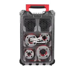 Coffret de 4 têtes de filetage Milwaukee Tool FPT114HK BSPT ALLOY - 4932480250 pas cher Principale M