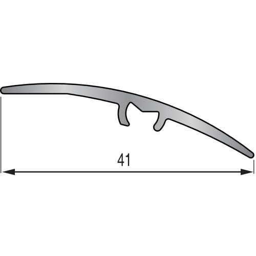 Seuil à visser multi niveau 2m70 alu argent - 3M DINAC - 2149090 00 pas cher Secondaire 3 L