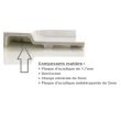 Receveur de douche FLIGHT 150x70x3 blanc JACOB DELAFON E62487-00 photo du produit Secondaire 1 S