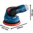 Ponceuse excentrique 12 V GEX 12V-125 (sans batterie ni chargeur) + coffret L-BOXX BOSCH 0601372100 photo du produit Secondaire 1 S