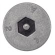 Vis à métaux tête fraisée hexagonale creuse inviolable A2 DIN 7991 3X6 boîte de 100 ACTON 628013X6 photo du produit Secondaire 2 S