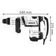 Marteau piqueur SDS Max 1500 W GSH7 VC 13 J en coffret standard BOSCH 0611322000 photo du produit Secondaire 1 S