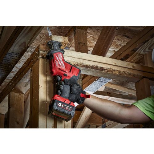 Scie sabre HACKZALL 18 V M18 FHZ-502X une main + 2 batteries 5 Ah + chargeur + coffret HD BOX MILWAUKEE 4933459885 photo du produit Secondaire 9 L