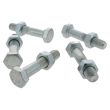 Boulon Ultima à tête hexagonale acier zingué blanc - classe 8.8 DIN 931/934 photo du produit Secondaire 2 S