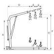 Grue d'atelier manuelle Stockman pliable - SC500 photo du produit Secondaire 1 S