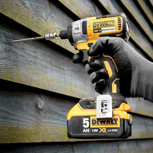 Pack de 2 outils 18 V XR (DCD791+DCF887) + 2 batteries 5 Ah + chargeur + coffret T-STAK DEWALT DCK268P2T-QW photo du produit Secondaire 4 L