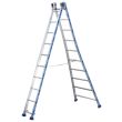 Echelle Platinium transformable 2 plans 4 m 04 EN-131-2 TUBESCA-COMABI 2442608 photo du produit Secondaire 15 S