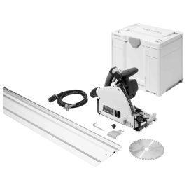 Scie plongeante 1500W Festool TS 60 KEBQ-Plus-FS + Systainer SYS3 - 577417 pas cher Principale M