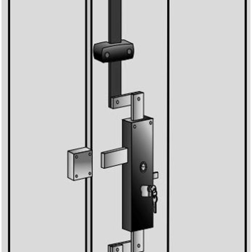 Tringle plate 1800x20x4mm pour SRV01 zingu&eacute; blanc - TORBEL - 8601182 pas cher Secondaire 2 L