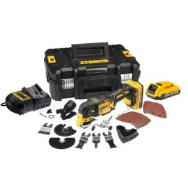 Multi-cutter 18V Dewalt DCS355D2-QW + 2 batteries 2 Ah + chargeur universel + coffret T-STAK photo du produit Principale M