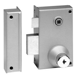 Serrure monopoint en applique SUPERSURETE sans bille verticale fouillot gauche - BRICARD - 482002 pas cher Principale M