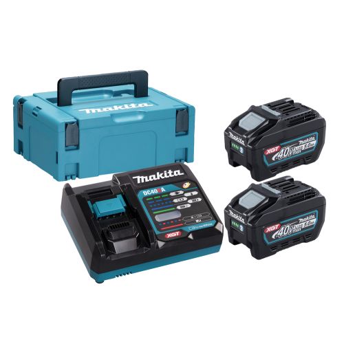 Pack énergie 40 VMAX XGT + coffret MAKPAC MAKITA 191V35-5 photo du produit