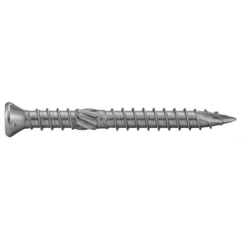 Boîte de 200 vis terrasse à tête fraisée bombée Torx double filetage A4 5x60mm - ACTON - 643275X60 pas cher