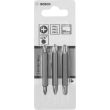 Pack de 3 embouts de tournevis doubles - BOSCH - 2607001748 pas cher Secondaire 1 S