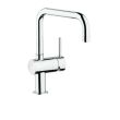 Mitigeur d'évier MINTA monocommande bec haut U - GROHE - 32488-000 pas cher