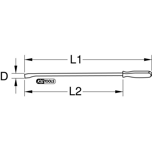 Levier 600 mm KS TOOLS 911.8104 photo du produit Secondaire 1 L