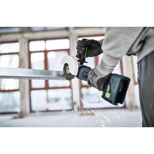 Meuleuse d'angle 18 V AGC 18-125 Li 5,2 EB-Plus 125 mm + 2 batteries 5,2 Ah + chargeur + coffret SYSTAINER FESTOOL photo du produit Secondaire 7 L