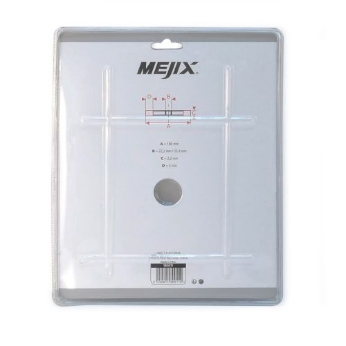 Disque diamant D180 mm avec bague de réduction 25,4/22,2 mm MEJIX 180011 photo du produit Secondaire 2 L