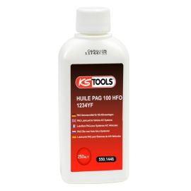 Huile pour compresseurs A/C à gaz 1234YF KS Tools PAG 100 HFO 250 ml - 550.1446 photo du produit Principale M