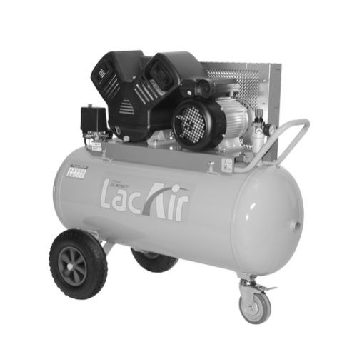 Compresseur à courroie 3000 W monophasé TwinAir 17/100 M - LACME LACAIR - 462600 pas cher