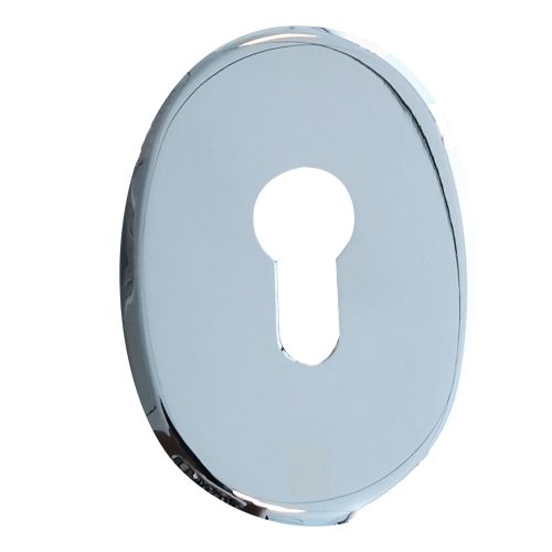 Rosace ovale SALOME chromé brillant clé I Héraclès D-807ROE-CB photo du produit Secondaire 1 L